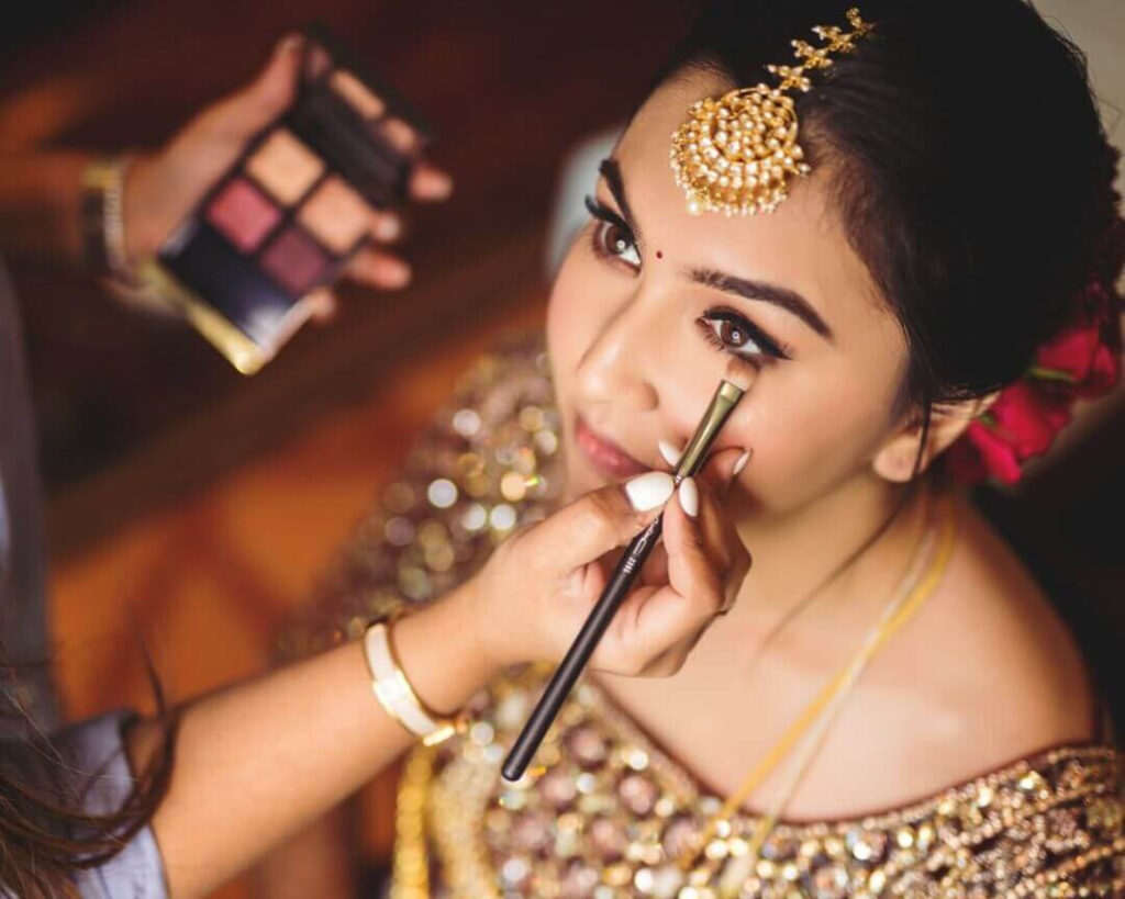 HD bridal makeup in pudukkottai